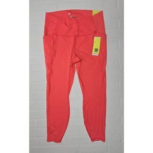 All in Motion High Rise Coral Leggings XXL